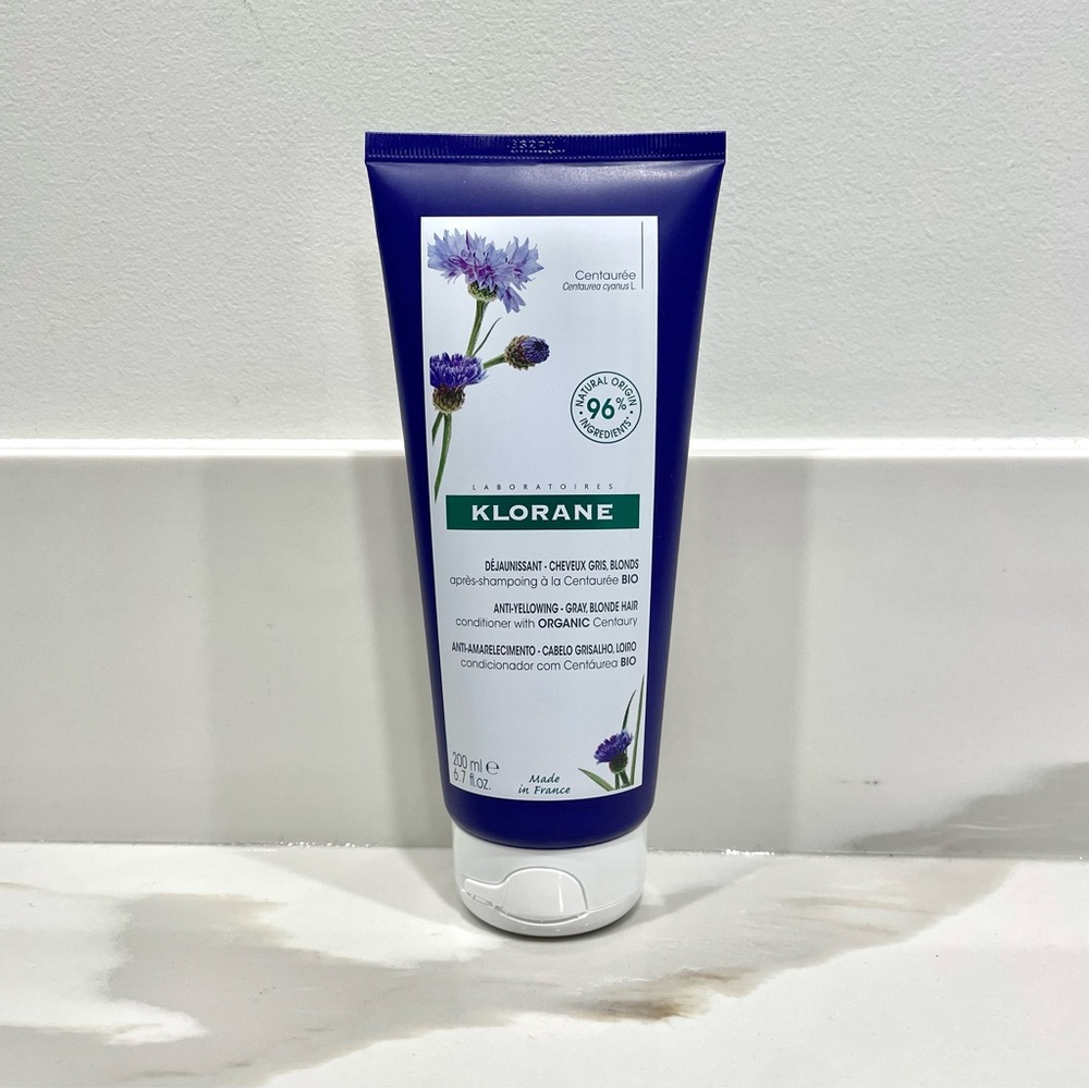 🟤2/$25 NEW Klorane Anti-Yellowing Conditioner w/ Organic Centaury